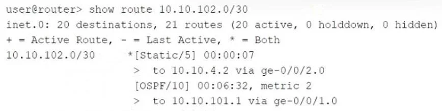 JN0-104 question #193 exhibit
