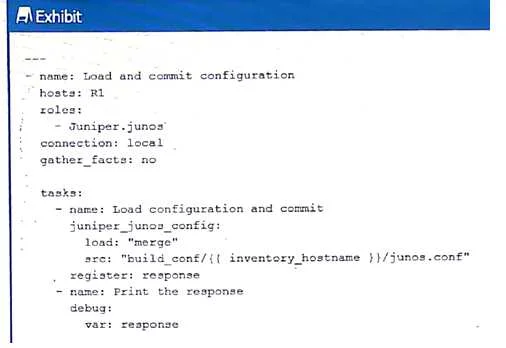 JN0-222 question #8 exhibit