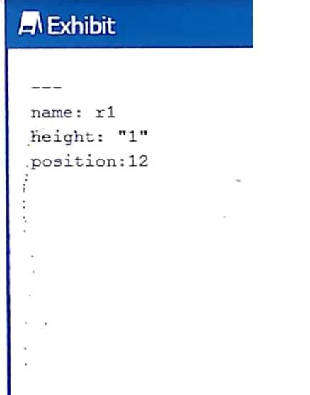 JN0-224 question #6 exhibit 1