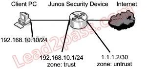 JN0-332 question #211 exhibit