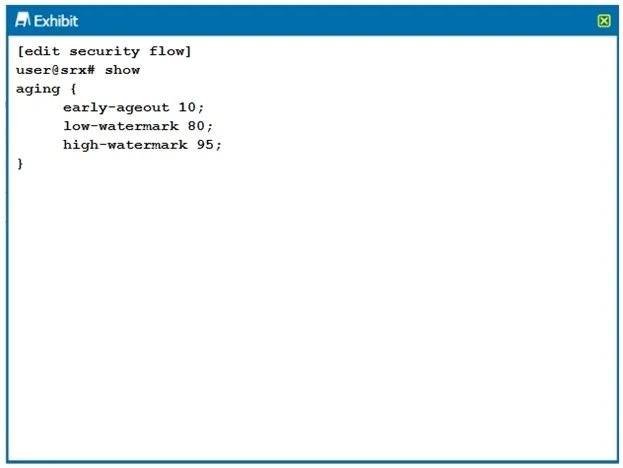 JN0-334 question #64 exhibit