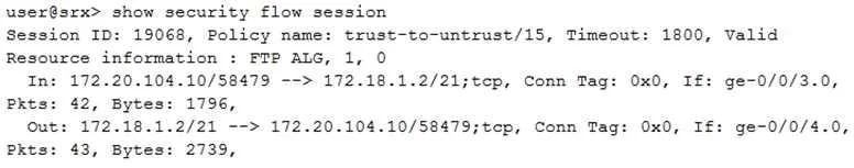 JN0-334 question #81 exhibit