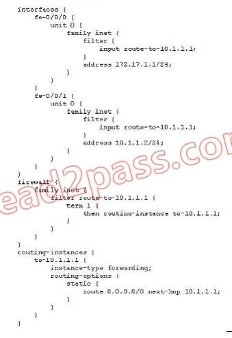 JN0-343 question #176 exhibit