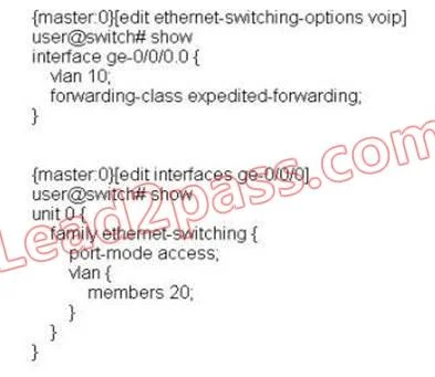 JN0-343 question #82 exhibit