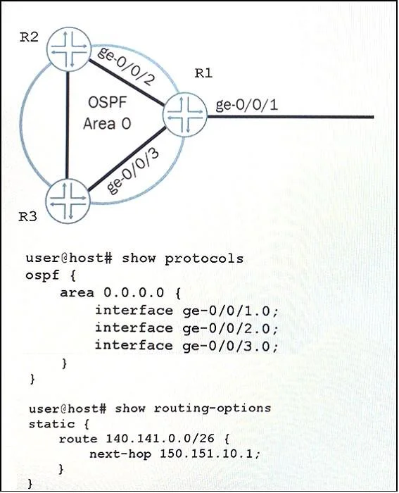 JN0-347 question #126 exhibit