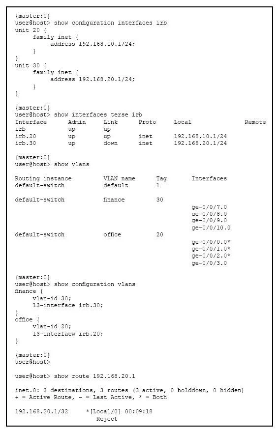 JN0-347 question #97 exhibit