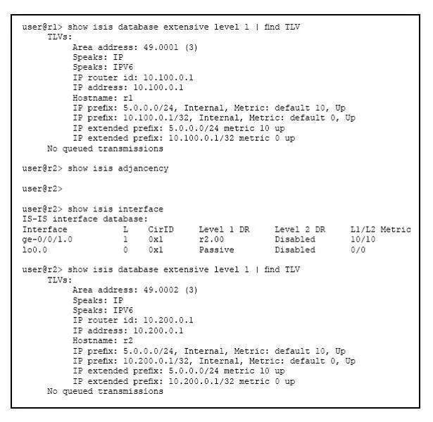 JN0-347 question #125 exhibit