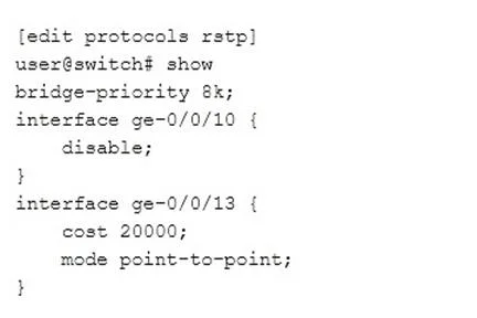 JN0-348 question #216 exhibit