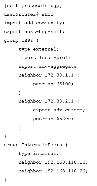 JN0-348 question #191 exhibit