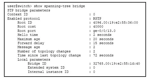 JN0-348 question #100 exhibit