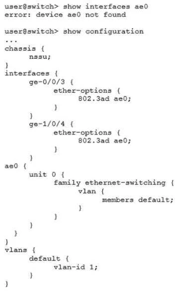 JN0-349 question #42 exhibit
