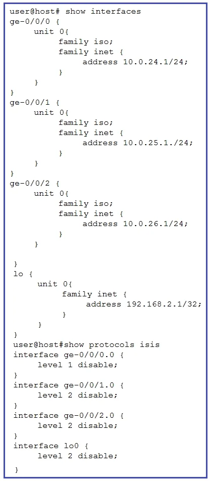 JN0-349 question #143 exhibit