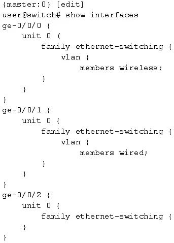 JN0-351 question #128 exhibit