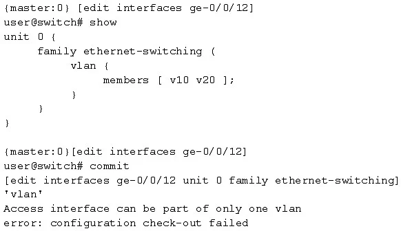JN0-351 question #113 exhibit
