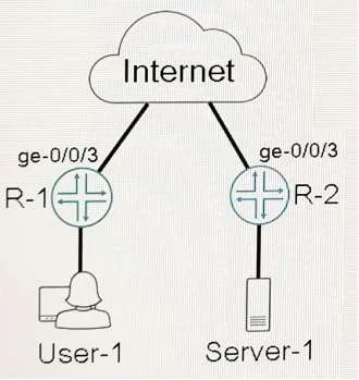 JN0-361 question #5 exhibit 1