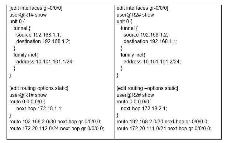 JN0-361 question #29 exhibit 2
