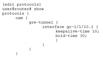 JN0-362 question #61 exhibit