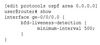 JN0-362 question #25 exhibit