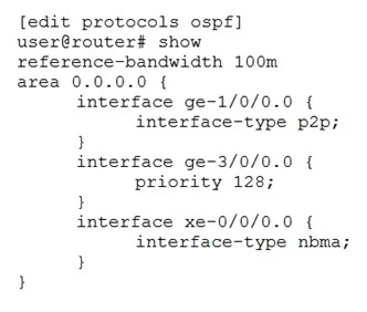 JN0-362 question #12 exhibit