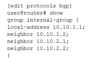 JN0-362 question #154 exhibit