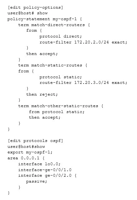 JN0-362 question #106 exhibit