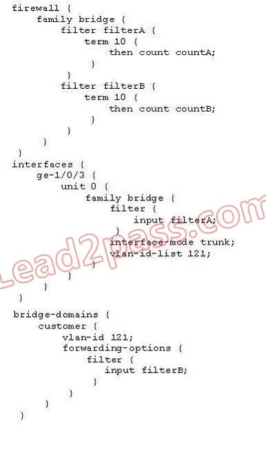 JN0-370 question #82 exhibit