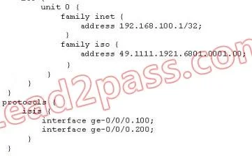 JN0-370 question #36 exhibit 2