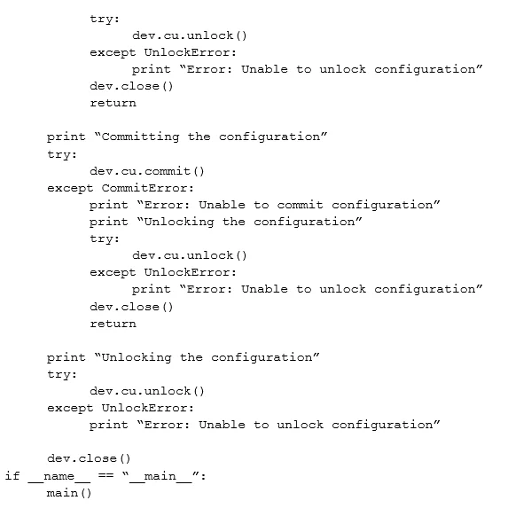 JN0-420 question #49 exhibit 2