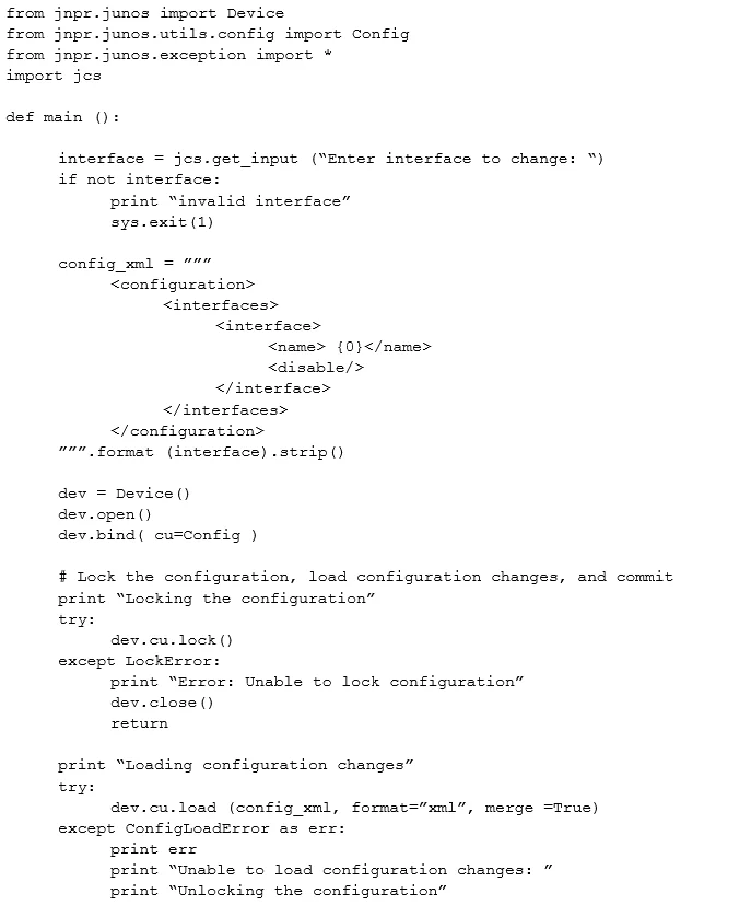 JN0-420 question #49 exhibit 1