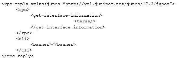 JN0-422 question #44 exhibit