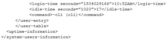 JN0-422 question #60 exhibit 2
