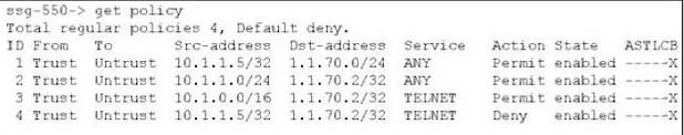 JN0-522 question #134 exhibit