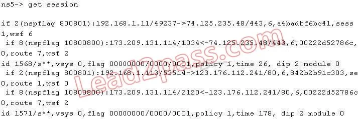JN0-533 question #44 exhibit