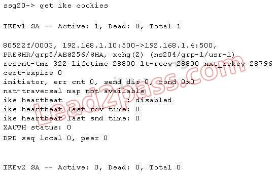 JN0-533 question #48 exhibit