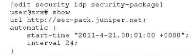 JN0-632 question #120 exhibit