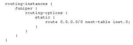 JN0-632 question #68 exhibit