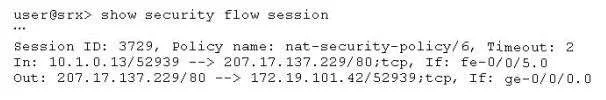 JN0-632 question #23 exhibit