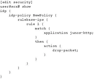 JN0-633 question #84 exhibit