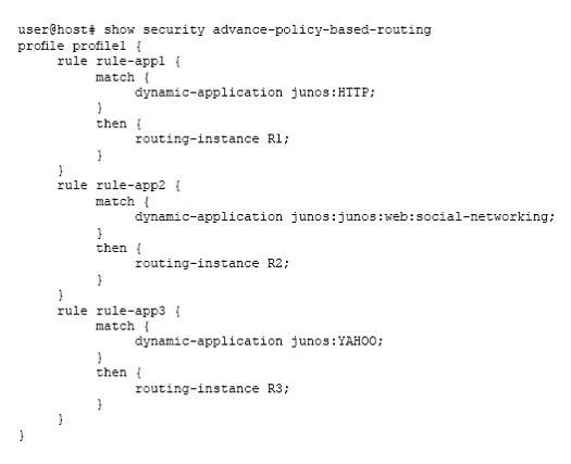 JN0-634 question #46 exhibit