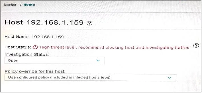 JN0-634 question #8 exhibit
