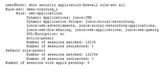 JN0-635 question #17 exhibit