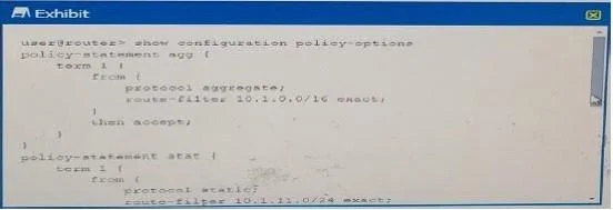JN0-643 question #291 exhibit 1