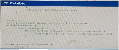 JN0-643 question #251 exhibit 3
