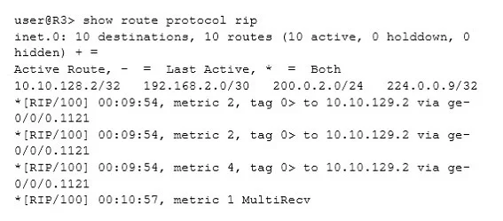 JN0-647 question #29 exhibit 2