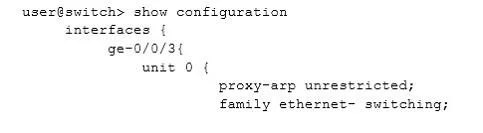 JN0-648 question #77 exhibit