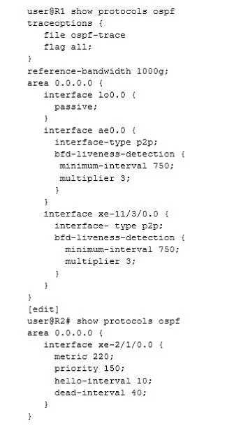 JN0-648 question #85 exhibit 2