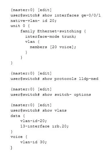JN0-648 question #93 exhibit