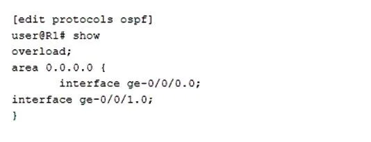 JN0-649 question #173 exhibit