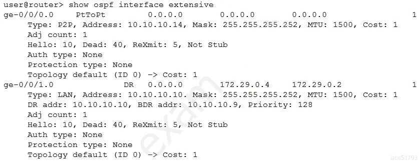 JN0-649 question #25 exhibit