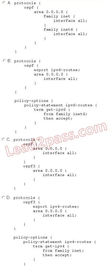 JN0-660 question #40 exhibit